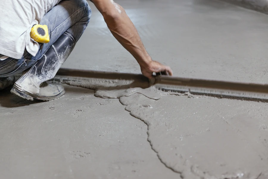 How to Level a Wet Concrete in Tupelo, MS